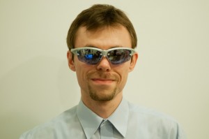 Okulary sportowe: przeciwsłoneczne z możliwością montażu szkieł korekcyjnych
